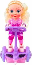 Boneca No Hoverboard Sport Girl 360 Bate E Volta Luz E Música