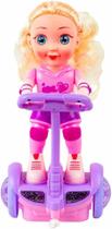 Boneca No Hoverboard Sport Girl 360 Bate E Volta Luz E Música