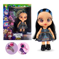 Boneca Olho Grande Isis Azul Com Acessórios