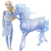 Boneca Original Disney Frozen Conjunto Elsa e Nokk Mattel