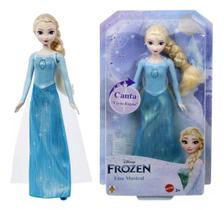 Boneca Original Disney Frozen Elsa Musical Mattel