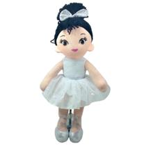 Boneca Pano Bailarina Roupa ul 40 Cm Fofinha Altura