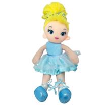 Boneca Pano Bailarina Roupa ul 40 Cm Fofinha Altura