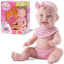 Boneca papinha do bebe com acessorios na caixa