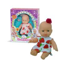 Boneca Para Crianças Baby com Cheirinho de Fruta Moranguinho