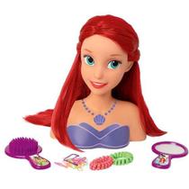 Boneca para Pentear Busto - Styling Head - Princesas Disney Ariel - BabyBrink