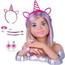 Boneca Para Pentear Charmosa Unicórnio - Cotiplás Brinquedos Boneca Para Pentear Charmosa Unicórnio - Cotiplás Brinquedos