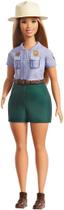 Boneca Park Ranger Barbie de 12 polegadas loira curvilínea com roupa de mais de 3 anos