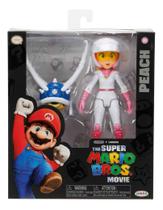 Boneca Peach De 14cm Com Casco Azul - Super Mario Filme Boneca Peach De 14cm Com Casco Azul - Super Mario Filme