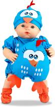 Boneca + Pelúcia Galinha Pintadinha Bonequinha C/Cheiro Mini Baby Boneca + Pelúcia Galinha Pintadinha Bonequinha C/Cheiro Mini Baby