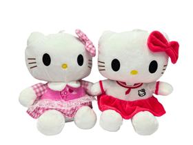 Boneca Pelúcia Infantil Hello Kitty 25cm Charmosa