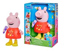 Boneca Peppa Pig Canta E Encanta Com Microfone G0518 Hasbro