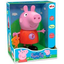 Boneca Peppa Pig Com Atividades - Elka 1097