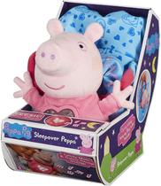 Boneca Peppa Pig Pelúcia Com Mecanismo Hora De Dormir 2327