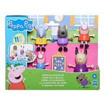 Boneca Peppa Pig Playset Turminha Da Peppa Hasbro F8868