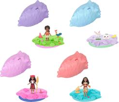 Boneca Pequena Mattel Disney Moana Revelação Concha do Oceano