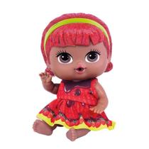 Boneca Perfumada - Morango com Chocolate - Coleção Frutinhas - 18 cm - Cotiplás