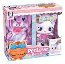 Boneca Pet Love Babies Tigre Cor Surpresa