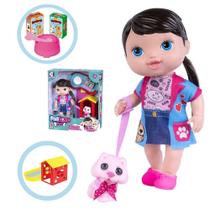 Boneca Pet Love Shop Com Cachorrinho Cotiplas 2507 Boneca Pet Love Shop Com Cachorrinho Cotiplas 2507