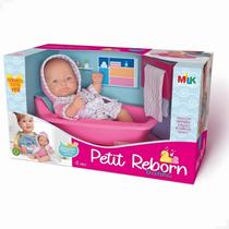 Boneca Petit Reborn Banho 792 Milk