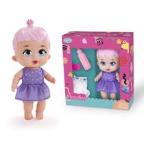 Boneca Piccolina Pupee com Acessórios Dodói Xixi Sonequinha Cuidados Rosa Criança Bebê Interativas Boneca Piccolina Pupee com Acessórios Dodói Xixi Sonequinha Cuidados Rosa Criança Bebê Interativas