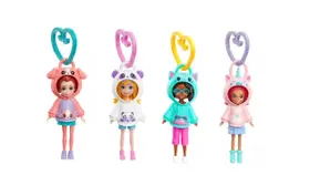 Boneca Polly Amigas De Capuz Hkv98 Original Mattel Kit 4und