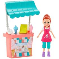 Boneca Polly Atividades de Verão Sorvete - GWD83 - Mattel