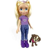 Boneca Polly Cuidando Do Seu Pet