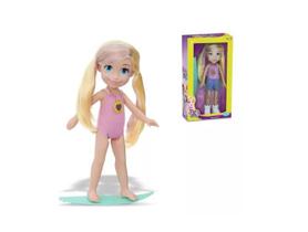 Boneca Polly Pocket 36cm Férias Praia Acessórios Mattel