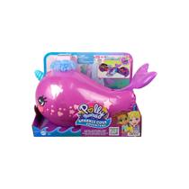 Boneca Polly Pocket Barco Narval Baía Mágica HKV71 Mattel Boneca Polly Pocket Barco Narval Baía Mágica HKV71 Mattel