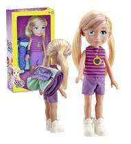 Boneca Polly Pocket Camping 38 Cm C/ Acessórios - MATTEL