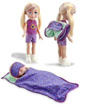 Boneca Polly Pocket Camping Mattel Menina Com Acessórios