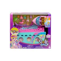 Boneca Polly Pocket Conjunto Brinquedo Barco Unicórnio Hwp26 Boneca Polly Pocket Conjunto Brinquedo Barco Unicórnio Hwp26
