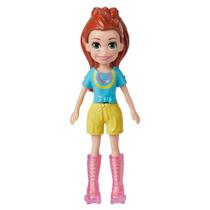 Boneca Polly Pocket Conjunto Lila Arco-íris Color Pop - Mattel