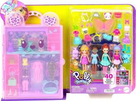 Boneca Polly Pocket Conjunto Super Armário De Animais HKW11 - MATTEL