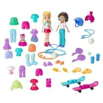 Boneca Polly Pocket e amiga Kit moda esportiva - Mattel