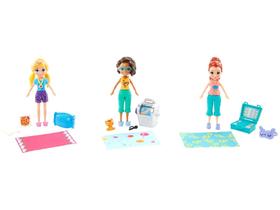 Boneca Polly Pocket Festa do Pijama com Acessórios - Mattel GMF82