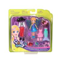 Boneca Polly Pocket Kit Cachorro Fantasias Combinadas GDM15 Mattel