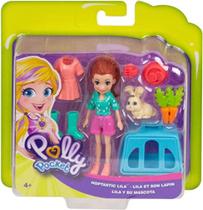 Boneca Polly Pocket Lila Com Bichinho GDM11 - Mattel
