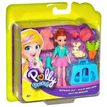 Boneca Polly Pocket Lila Com Pet E Acessórios GDM11 Mattel