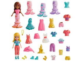 Boneca Polly Pocket Pacote de Modas Grande - com Acessórios Mattel