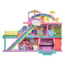 Boneca Polly Pocket Play Set Shopping Center Doces Surpresas