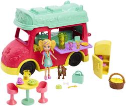 Boneca Polly Pocket - Smoothies Food Truck 2 em 1 - Mattel GDM20