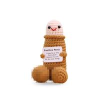 Boneca positiva feita à mão HAIDWEN Emotional Support Pickle Boneca positiva feita à mão HAIDWEN Emotional Support Pickle