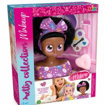 Boneca Pretty Collection Makeup Com Estojo De Maquiagem Milk Boneca Pretty Collection Makeup Com Estojo De Maquiagem Milk