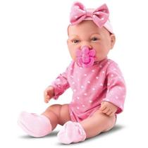 Boneca Prime Baby Vinil com Acessórios Médicos Estetoscópio Bee Toys