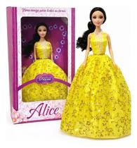 Boneca Princesa Alice 28 Cm Articulada Personalizada Boneca Princesa Alice 28 Cm Articulada Personalizada
