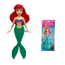 Boneca Princesa Ariel Diversão Na Agua Nada De Verdade