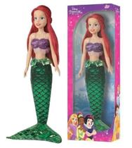 Boneca Princesa Ariel Grande Articulada 80 cm - Disney My Size