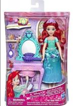 Boneca Princesa Ariel Penteadeira Real Disney Hasbro